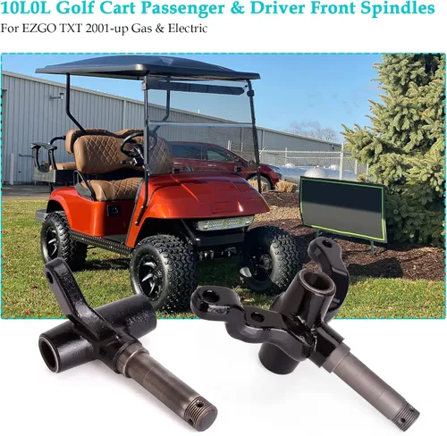 Vista 2 de 10L0L Conjunto de husillo de carrito de golf para EZGO TXT/PDS 2001.6-up Gas & Electric, kit de reparación de extremo delantero con lado