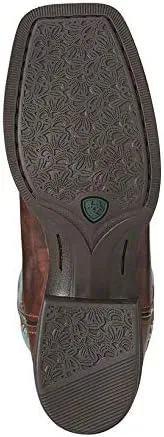 Vista 3 de Ariat Botas occidentales redondas con punta cuadrada ancha para mujer