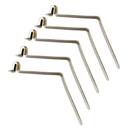 Vista 4 de UP100 50 clips de botón de acero inoxidable de 4 a 0.354 in, resorte a presión para entornos húmedos con requisitos elásticos para toldo, camping