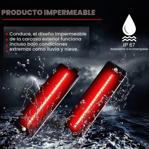Vista 4 de para 1993 1994 1995 1996 1997 1998 1999 2000 2001 2002 luz indicadora lateral trasera de lente roja LED para Chevy Camaro