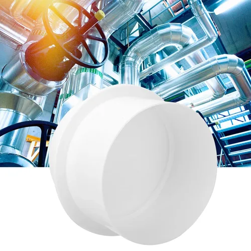 Vista 4 de Accesorios para ventilador extractor, amortiguador de tiro trasero de 4 pulgadas, material plástico ABS, para extractor ventilador ventilación