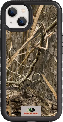 Vista 46 de cellhelmet Mossy Oak Agua Yellowfin Funda de doble capa en morado lila diseñada para iPhone 13 Pro Max a prueba de golpes y caídas, duradera