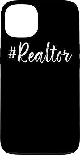 Vista 7 de Hashtag Realtor Real Estate Agent Business Gifts Funny Quote Case for iPhone 17