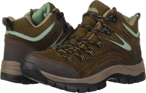 Vista 7 de Northside Womens Pioneer Mid cuero impermeable senderismo zapato