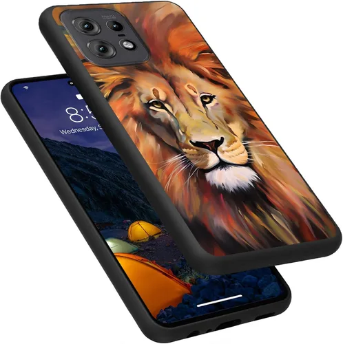 Vista 255 de Funda para Motorola Moto G Play 4G 2024, delgada y ligera, de silicona de TPU suave, color negro, ultrafina, para Motorola Moto G Play 4G 2024, Art