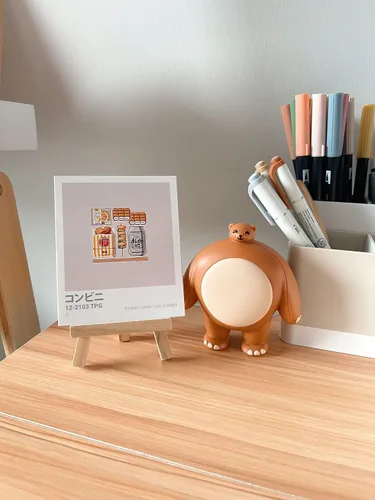 Vista 5 de Youtooz Pip - Figura de vinilo de 3.9 pulgadas, oso coleccionable de Tiny Headed Kingdom por Youtooz Tiny Headed Kingdom Collection