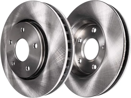 Vista 5 de Detroit Axle - Juego de 4 frenos delanteros para BMW X5 2002, 2003, 2004, 2005, 2006, rotores de freno de disco y pastillas de freno de cerámica
