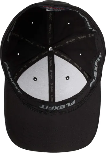 Vista 4 de Hurley Gorra de béisbol One & Only Corp Flexfit Perma Curve Bill para hombre