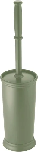 Vista 13 de mDesign Cepillo de Inodoro y Soporte - Cepillo de Baño Cubierto - Limpiador de Inodoro en Pie en Soporte Moderno - Cepillo de Limpieza Profunda