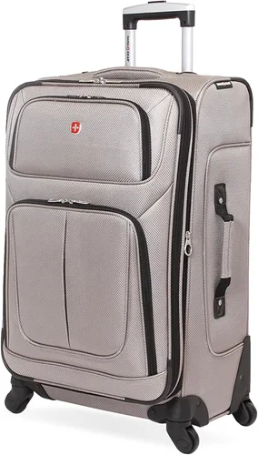 Vista 174 de SwissGear - Equipaje suave expandible Sion con ruedas, Negro