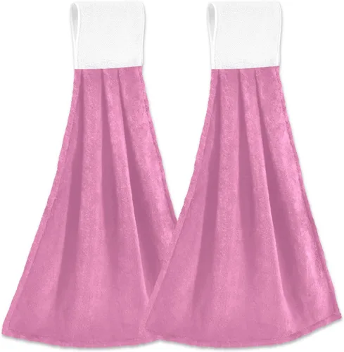 Vista 11 de Juego de 2 toallas de mano amarillas y naranjas, suaves, absorbentes, decorativas, para baño, secado rápido, barra de té, toalla colgante para baño