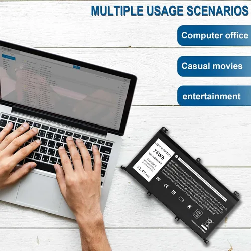 Vista 7 de Fancy Buying 74Wh 0GFJ6 357F9 - Batería para portátil Dell 15 7000 7559 7567 7566 7759 7557 5577 INS15PD Series P57F P57F003 P65F P65F001 71JF4 0