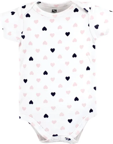 Vista 425 de Hudson Baby baby-girls Cotton Bodysuits 3-pack