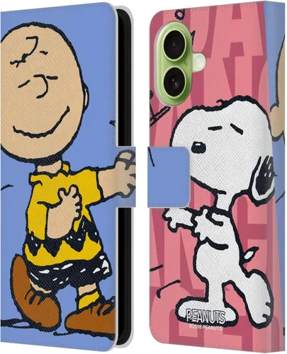 Vista 202 de Head Case Designs Peanuts Charlie & Woodstock Nap Halfs and Laughs - Funda de piel tipo cartera con licencia oficial compatible con Apple iPhone 11