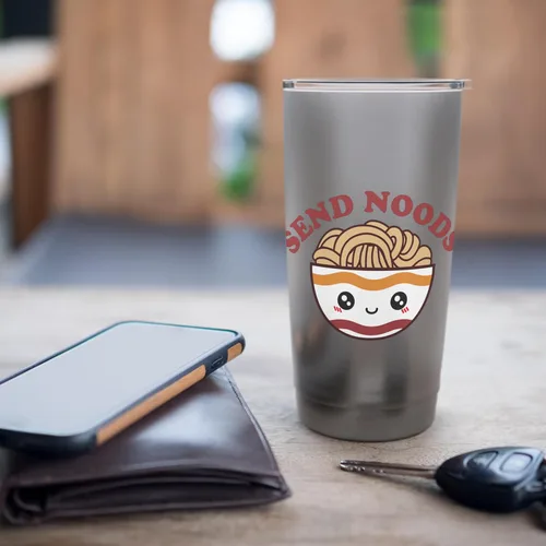 Vista 7 de Maruchan Enviar Noods Ramen Bowl Face Vaso aislado de acero inoxidable