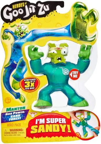 Vista 2 de Heroes of Goo Jit Zu Gjz S1 W3 Hero SGL Pk - Mantor La Mantis