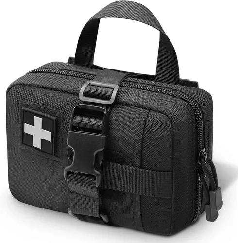 Vista 14 de Molle Rip Away Ifak bolsa táctica de primeros auxilios bolsa de utilidad médica EMT bolsa sólo