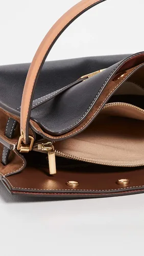 Vista 5 de Tory Burch Lee Radziwill - Bolsa doble pequeña para mujer