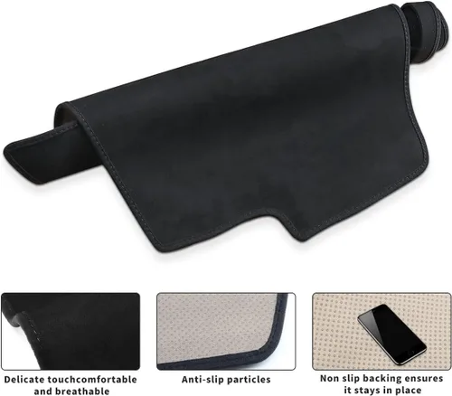 Vista 7 de auovo Cubierta de salpicadero compatible con Toyota Camry 2007-2011, accesorios protector de parasol antideslizante cubierta de alfombra