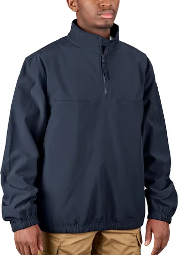 Vista 7 de Propper Camisa de trabajo Softshell con cremallera corta para hombre Negro