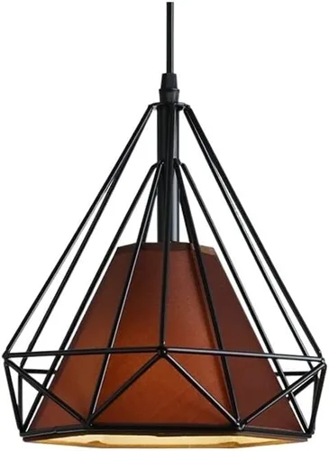 Vista 9 de Vintage Industrial Retro Pendant Light Fixture - E27 Edison Bulb Compatible - Adjustable Height - Ideal for Kitchen Island, Dining Room, and Living