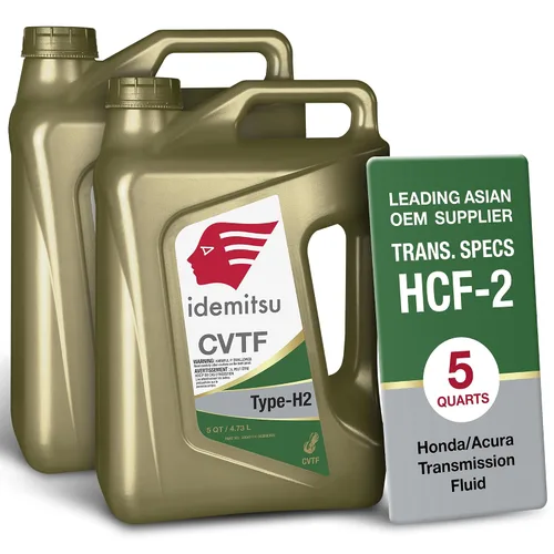 Vista 11 de Idemitsu CVT - Fluido de transmisión HCF-2, aceite de transmisión tipo H2 para transmisiones continuamente variables Honda (1 cuarto de galón)
