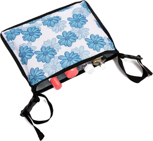 Vista 4 de Foley - Fundas para bolsas de catéter para sillas de ruedas, soporte para bolsa de catéter con bolsillo de almacenamiento, fundas para bolsas
