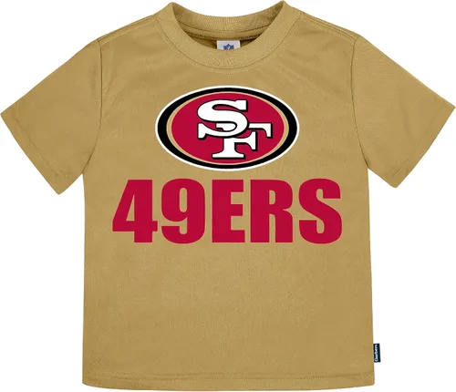 Vista 4 de Gerber Unisex Baby NFL 3 Pack Short Sleeve Team Fan Tee Shirt