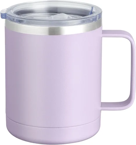 Vista 43 de MEWAY - Taza de café con asa, vaso térmico