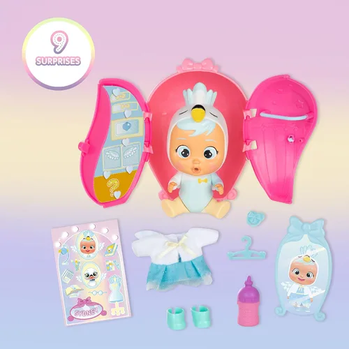 Vista 3 de Cry Babies Magic Tears - Serie Vísteme 9 sorpresas, accesorios, muñeca sorpresa Ola 1