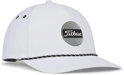 Vista 2 de Titleist Sombrero de golf con cuerda para paseo marítimo, blanconegro