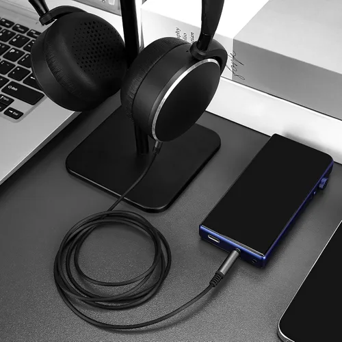 Vista 6 de Geekria Cable de audio compatible con auriculares AKG Y600NC Y500, Y50, N60NC/700NC/700NC M2, N60, Y50BT, Y45BT, N90Q, cable estéreo de repuesto