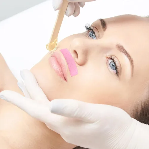 Vista 7 de Maitys 400 tiras de cera para cejas, depilación de cejas, tiras faciales de papel de cera para mujeres y hombres, labios y cara