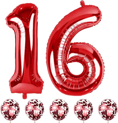 Vista 59 de Globos negros del número 10 para decoraciones de cumpleaños número 10, globos de helio de mylar de lámina de 40 pulgadas negros del número 1 & 0