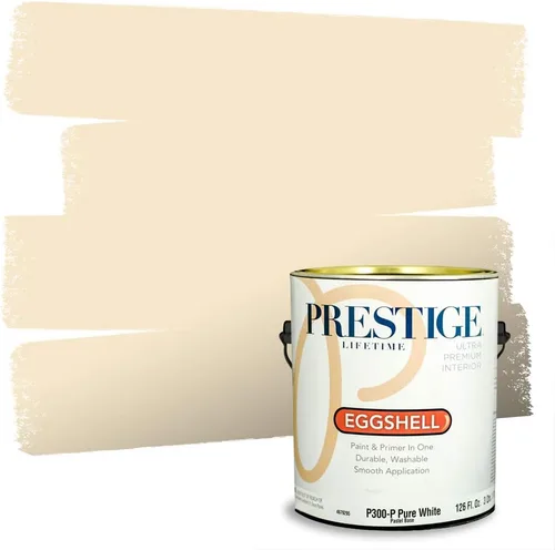 Vista 221 de PRESTIGE Pintura exterior e imprimación en uno, bronceado Aberdeen, plano, 1 galón