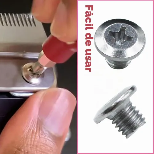 Vista 4 de Tornillos de biselado M5 Phillips para cuchilla eléctrica Wahl para 2 PIEZAS