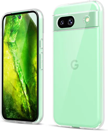Vista 138 de oakxco para Google Pixel 6A Funda de teléfono de silicona líquida, diseño estético lindo y delgado para mujer y niña, cubierta de gel suave, lisa