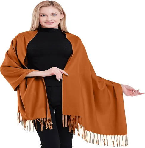 Vista 22 de CJ Apparel 100% Cashmere Shawls Shawl Scarf Wrap Stole Scarves Wraps Stoles Azul bebé