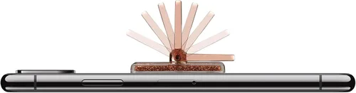 Vista 6 de LAX Gadgets - Soporte para anillo de teléfono celular, anillo de dedo para funda de teléfono, agarre trasero seguro de rotación de 360°, soporte