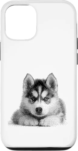 Vista 25 de Cute Siberian Husky for Dog Mom and Paw Parents Case for iPhone XR
