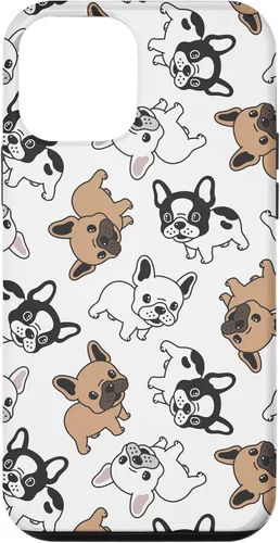 Vista 16 de iPhone 16 Cute French Bulldog Pattern Case