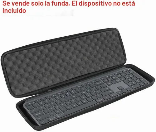 Vista 2 de Hermitshell Estuche rígido de viaje para Logitech MX Keys/Logitech MX Keys S teclado iluminado inalámbrico avanzado
