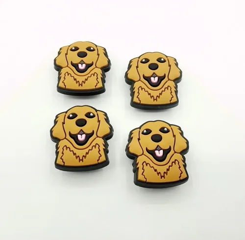 Vista 2 de Dijes para zapatos de perro para decoración de zapatos de zueco dijes de perro para zapatos, cachorros, mascotas, para niños, adultos, amantes