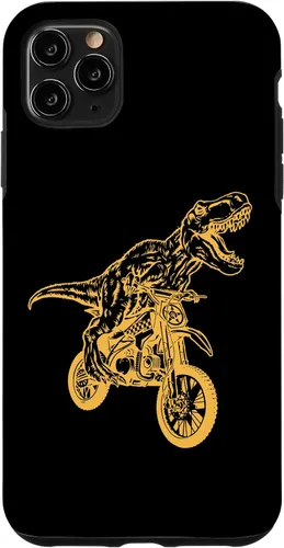 Vista 11 de Carcasa para iPhone 15 Motocross Dinosaur Dirtbike Dino - Dirt Bike Dinosaur