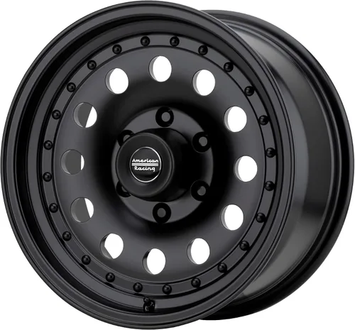 Vista 10 de American Racing AR62 OUTLAW II 17X8 8X6.5 5.21 18mm SATIN BLACK - AR627882AB Negro satinado