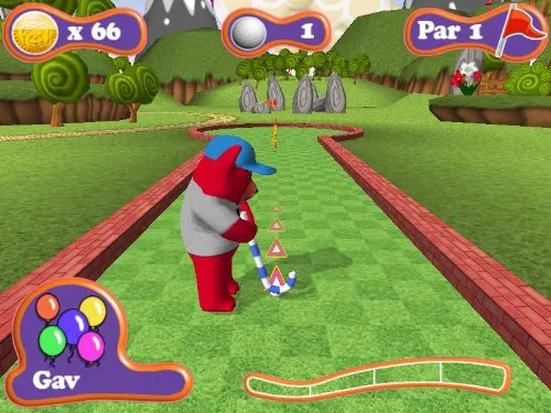Vista 35 de Gummy Bears Mini Golf - Nintendo Wii