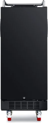 Vista 5 de EdgeStar BR1500BL Refrigerador de conversión Kegerator incorporado de 15 pulgadas - Acero inoxidable negro