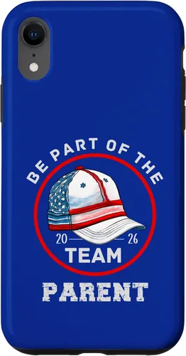 Vista 25 de Be Part of The Team Baseball Design Parent Version 2026 Case for iPhone 17