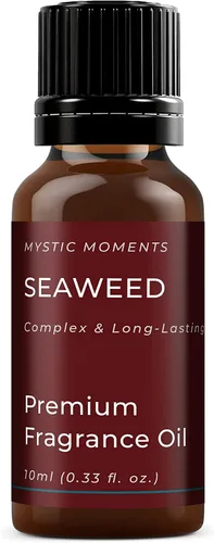 Vista 2 de Mystic Moments Aceite de fragancia de algas marinas de 0.3 fl oz Aroma marino fresco para un ambiente limpio y edificante Ideal para velas
