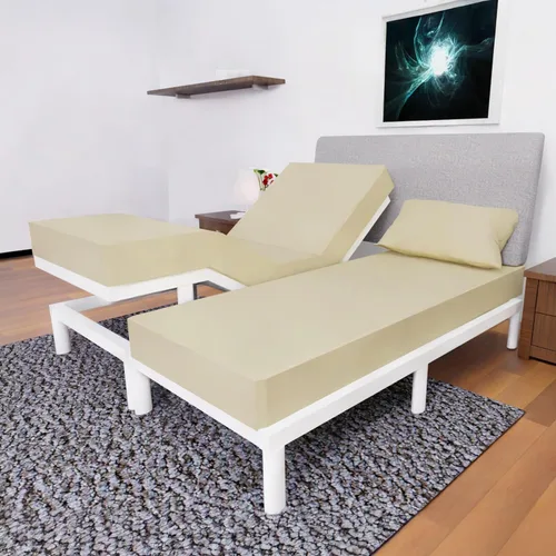 Vista 54 de Ropa de cama tamaño Twin - Juego de 3 piezas - Bolsillos profundos - Sábanas refrescantes - Suaves y cómodas para uso en todas las estaciones Aqua